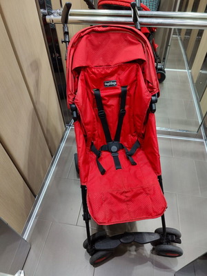 Καρότσι βόλτας Peg Perego κόκκινο σαν καινούργιο