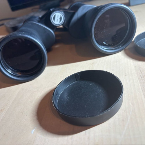 Bushnell Permafocus 10x50 binoculars new, waterproof with leather case
