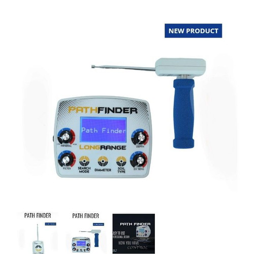 Path Finder metal detector new, long range for gold silver copper