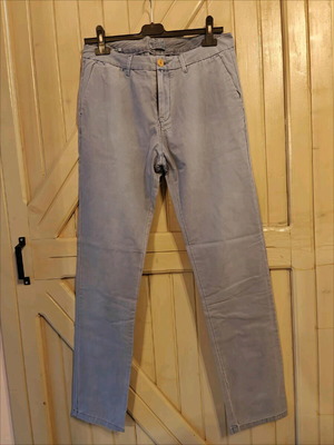 Scotch and Soda chinos in faded blue like new, size 30