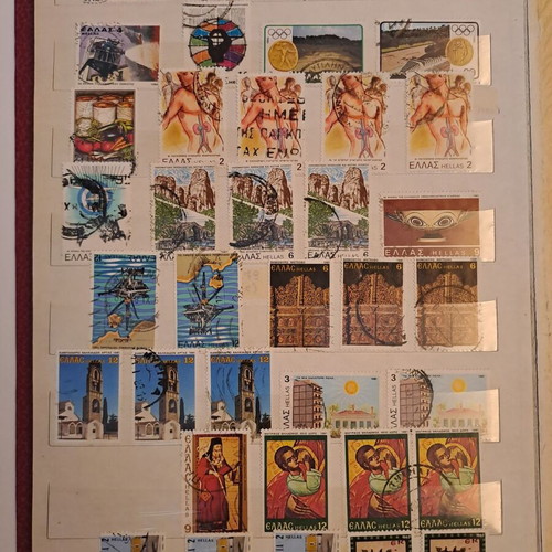 Stamps used, 80 sealed from 1980-1985 with 25 later years