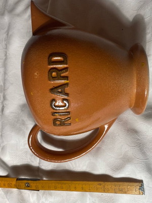 Collectible jug used, Italian liquor advertisement