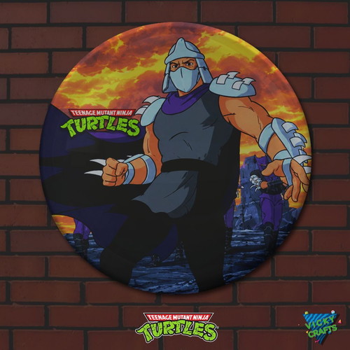 Teenage Mutant Ninja Turtles Pin Set 10 Pieces New, 3 cm