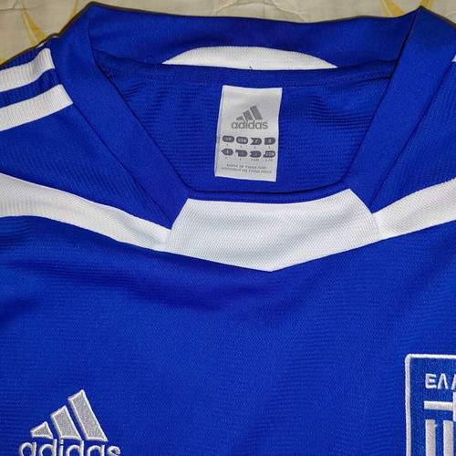 Greece National Football Jersey 2004 Euro 6 Basinas Adidas size L like new