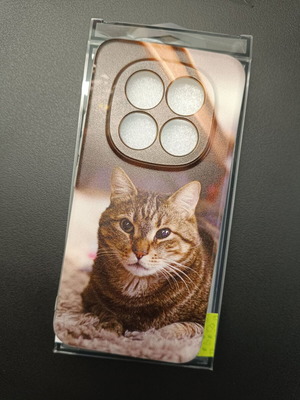 Θήκη Xiaomi Redmi Note 15 Pro+ 5G καινούργια με εκτύπωση γάτου