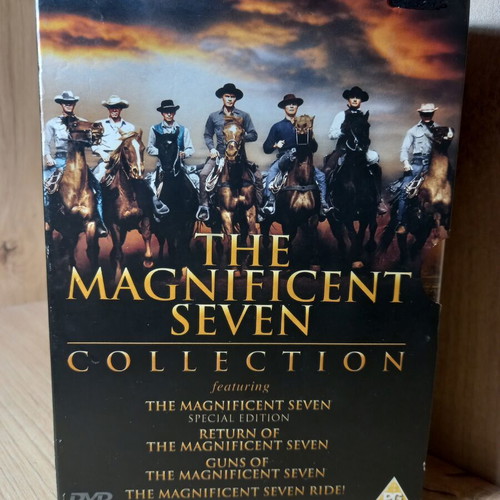 The Magnificent Seven 4 Movie Collection DVD box like new with English subs