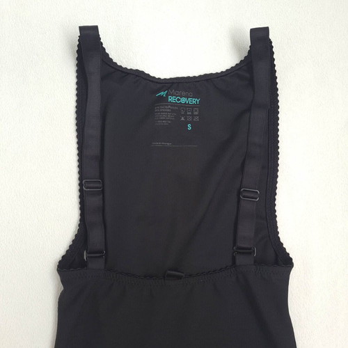 Marena Recovery Womens Compression Post Surgery Bodysuit size S black like new