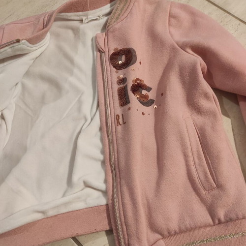 Orchestra pink sweatshirt jacket for 6 years like new