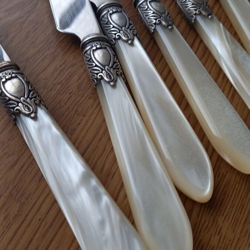 Casa Bugatti Oxford Old-silver Cutlery Set for 6 People like new