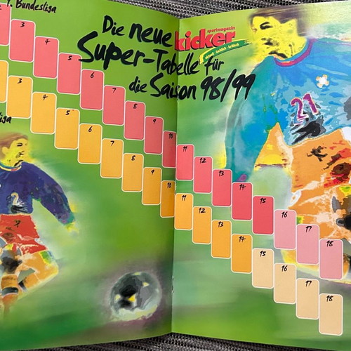 Kicker Annual Almanac 1998-1999, West Germany Edition Magazine