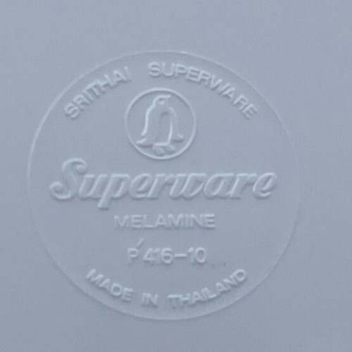 Superware dinnerware set used, 10 deep, 10 shallow, 7 fruit plates, 2 platters