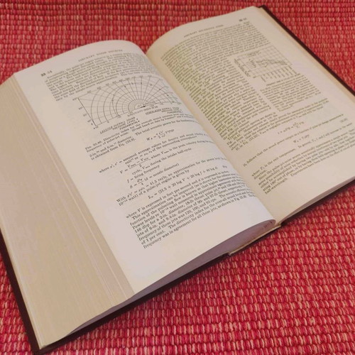Handbook Of Noise Control 1957 used, leather-bound with gilt lettering