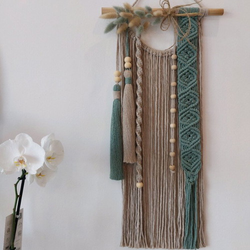 Handmade macramé wall hanging. Great offer for a limited time only.
