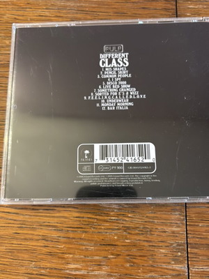 Pulp Different Class CD like new, rock