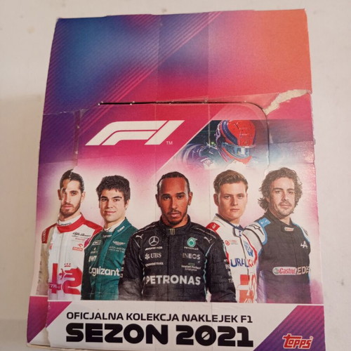 2021 Topps Formula 1 F1 stickers box 36 packs new