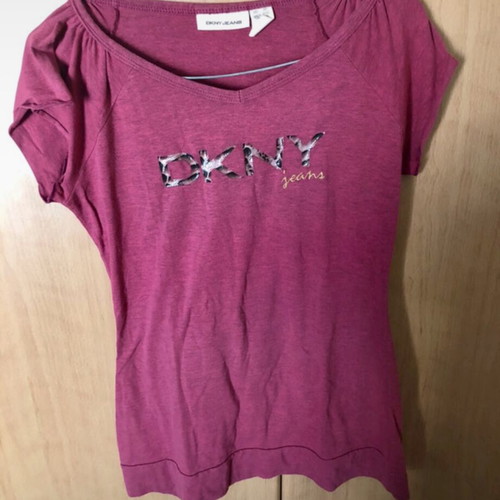 DKNY Jeans women's pink T-shirt like new, size S