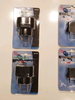 Power adapters new, set of 7 pieces