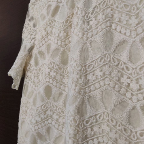 Zara dress used, beige, size M