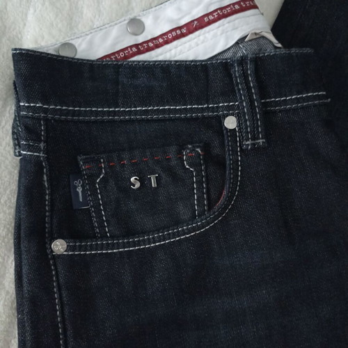 Tramarossa men's jeans like new, blue black, wide fit