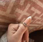 Pandora ring like new, silver