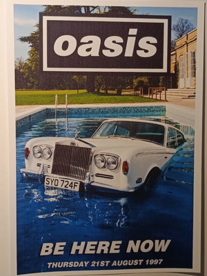Oasis A4 poster