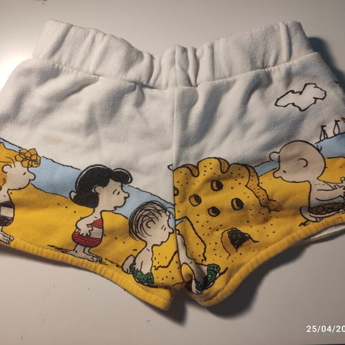 Peanuts kids shorts used, multicolor, size 128 cm