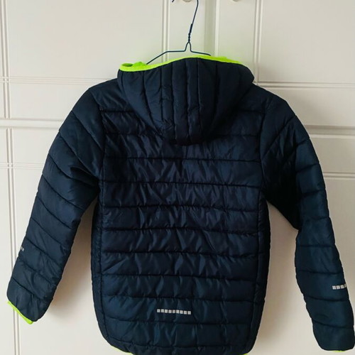 Children's jacket used No 10Y dark blue with hood