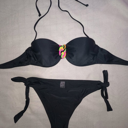Bikini swimsuit new, black, Brazil style bottom
