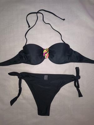 Bikini swimsuit new, black, Brazil style bottom