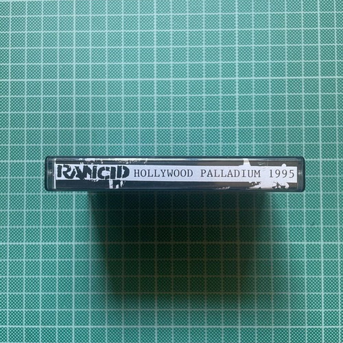 Destroy Tapes cassette Rancid live at Hollywood Palladium 1995 used, punk