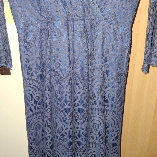 Mini lace dress blue like new