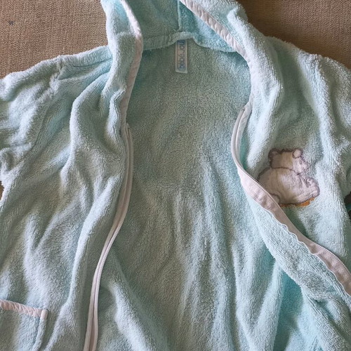 Bathrobes for 1-2 years like new, Benetton and Bebe Jou