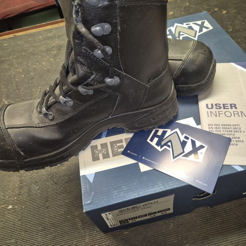 Haix Airpower XR22 safety boots size 40 like new, black