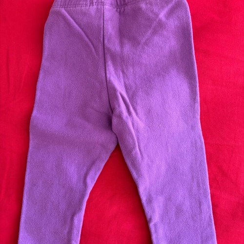Purple baby leggings 6-9 months warm, like new