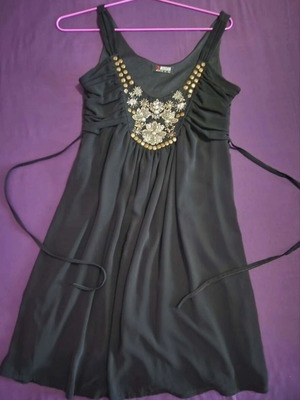 Morgan women's evening dress black size XS like new