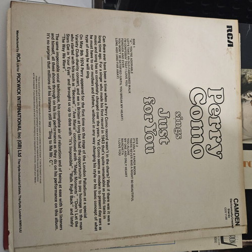 Vinyl records used, set of 7 in excellent condition