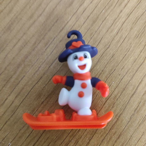 Kinder Surprise Snowman Figure like new