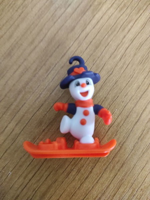 Kinder Surprise Snowman Figure like new