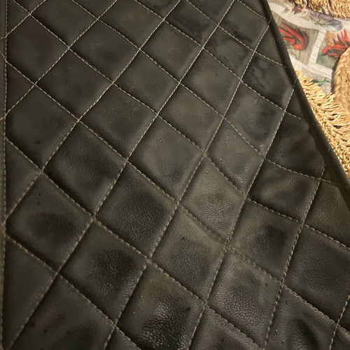 Moto seat cover quilted, baklava used for custom Harley Davidson motorcycles