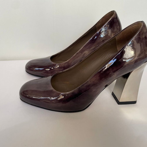 Marni leather heels like new, size 36.5, colorful