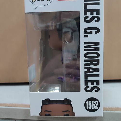 Funko Pop Miles Morales Spiderman 9500pcs Limited #1562 like new