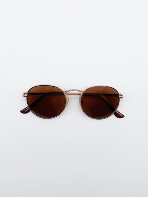 AJ Morgan Round Sunglasses χρυσαφί σαν καινούργιο