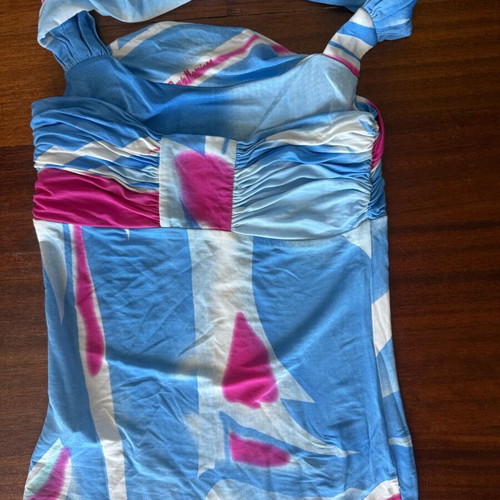 Top Marciano Guess like new, pink and turquoise, sizes XS and S