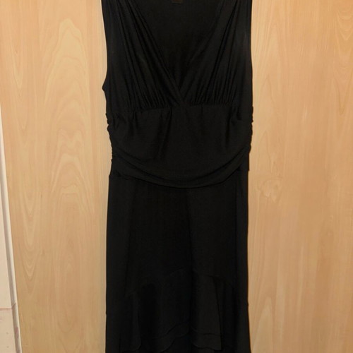 Midi black dress Express like new, size S/M