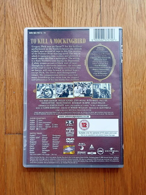 To Kill a Mockingbird 2 δίσκων DVD μεταχειρισμένο, δράμα, χωρίς ελληνικούς υπότιτλους