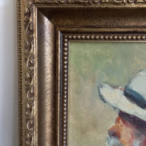 Oil painting by Stamatiadis 1979 like new