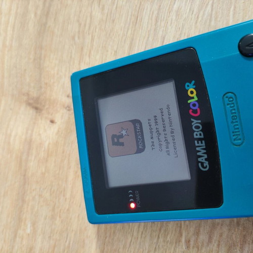 Muppets Game Boy Color like new