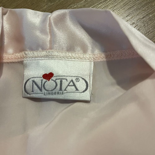 Satin robe summer maxi Nota like new, pink