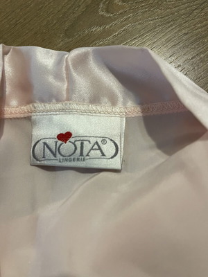 Satin robe summer maxi Nota like new, pink