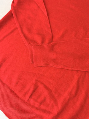 Red Turtleneck Sweater like new, size L